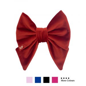 Dog sailor bows in 8 colours available year round
